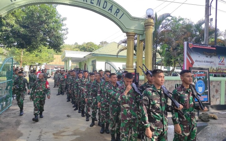Basic Prajurit Dipertajam Diminggu Militer 