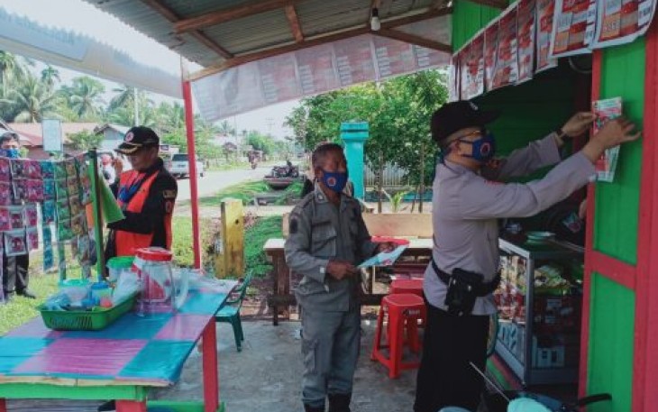 Tak Gunakan Masker 25 Warga Bengkulu Selatan Diberikan Teguran