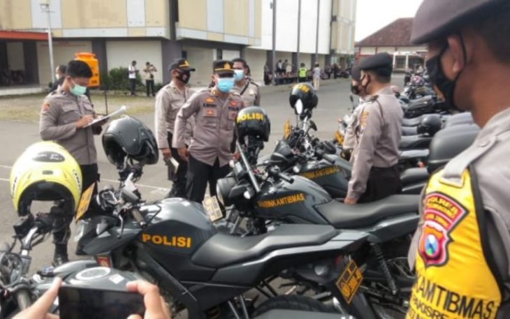Sarana dan Prasarana Polres Tulungagung di Cek Polda Jatim