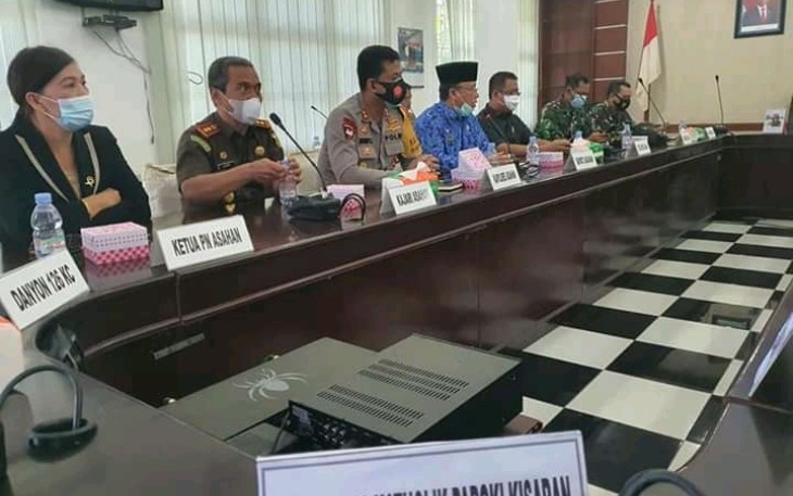 Forkopimda Kabupaten Asahan Gelar Rakor 