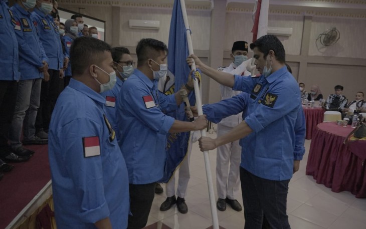 Pengurus KNPI Kabupaten Asahan Periode 2020-2023 Dilantik 