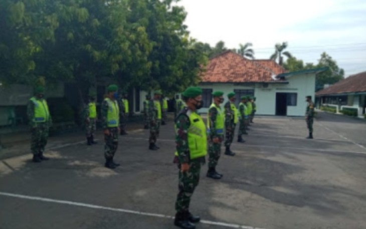 Guna menciptakan masa tahapan Pemilihan Umum Kepala Daerah (Pemilukada) diwilayah teritorial Kendal tetap aman dan kondusif, Kodim 0715/Kendal melaksanakan apel kesiapsiagaan di Lapangan Makodim 0715/Kendal, Senin (30/11/20). 