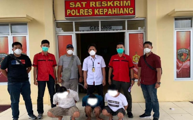 Terduga Pelaku Diamankan   