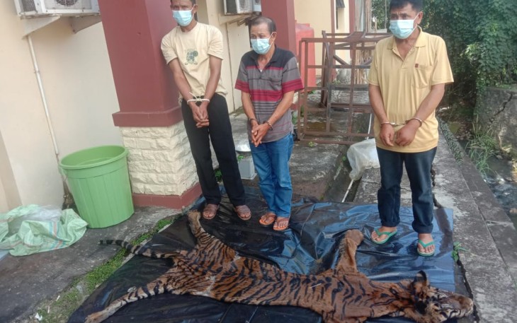 TIga Terduga Pelaku Diamankan 