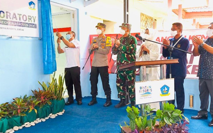 Pemkab Bintan Resmikan Laboratorium Polymerase Chain Reactioon di Lagoi 