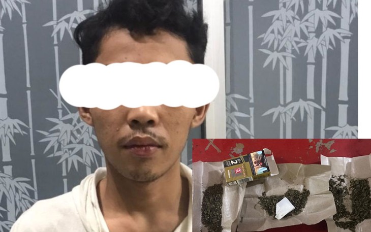 Terduga Pelaku dan Barang Bukti  