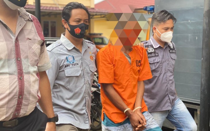Terduga Pelaku Diamankan    