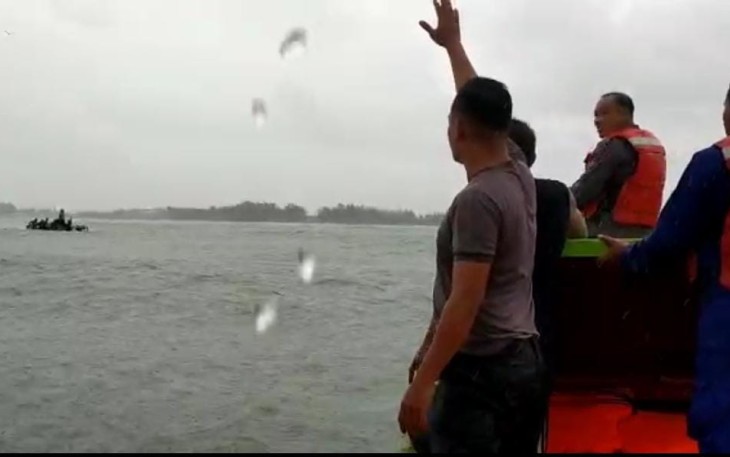 Kasatpolair AKP Eko Marudin Usai Lakukan Evakuasi ABK KMN Sri Lestari