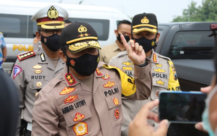 Polda Jawa Tengah siapakan operasi yustisi untuk Penerapan Pembatasan Kegiatan Masyarakat (PPKM) di tiga wilayah Sabtu (9/1/2021) 