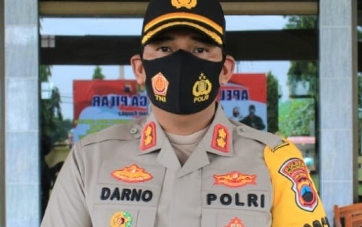Kapolres Pekalongan AKBP Darno SH SIK Mengimbau Agar Masyarakat Tetap waspada Dengan Curah Hujan Tinggi 