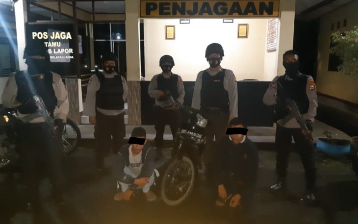  Tim Kalong Jupi Polres Kepahiang Amankan Pemuda Empat Lawang yang Kendarai Motor Tanpa Dokumen
