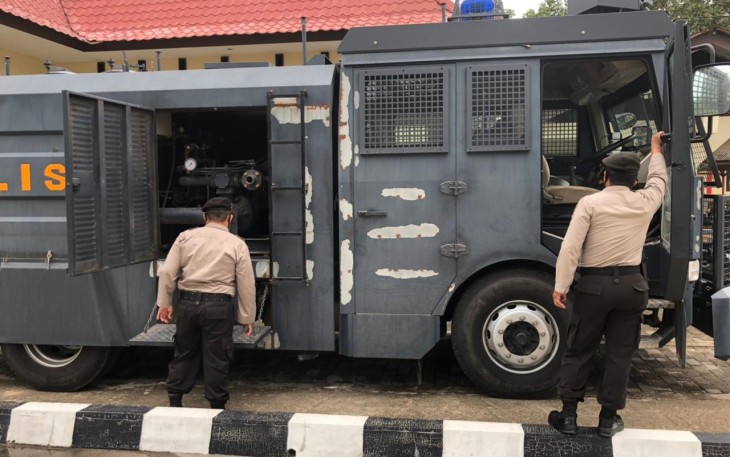 Sat Sabhara Polres Lingga Lakukan Apel Kendaraan Dinas dan Kendaraan Taktis