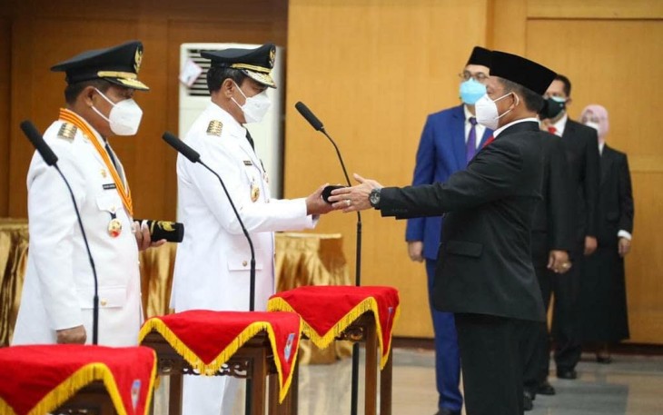 Mendagri Lantik Robert Simbolon Sebagai Penjabat Gubernur Bengkulu