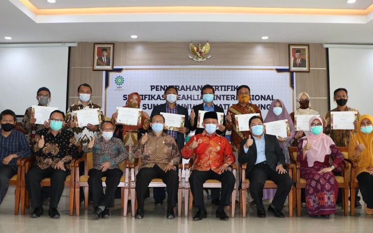  9 Dosen UIN SGD Bandung Tersertifikasi Keahlian Internasional