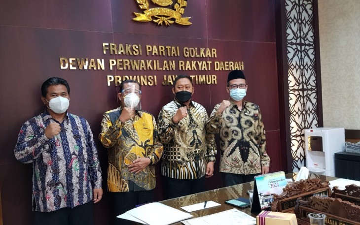 Fraksi Golkar DPRD Jatim Terjunkan Tiga Anggotanya Kawal Raperda Pesantren