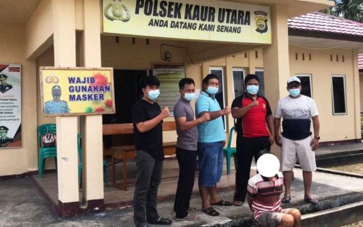 Terduga Pelaku Diamankan 