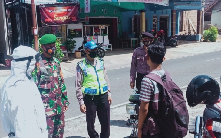 Kodim 0735 Surakarta Koptu Guler S Aktif Kampanyekan Prokes