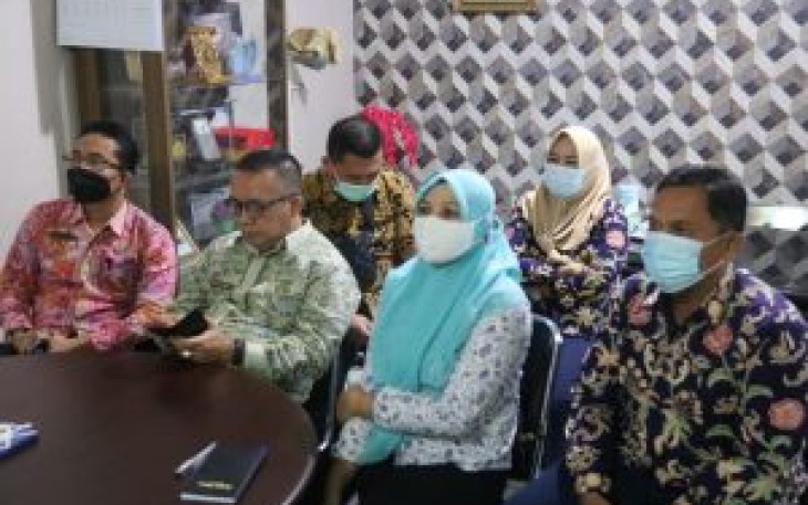 Rapat Kordinasi Melalui Zoom Meeting