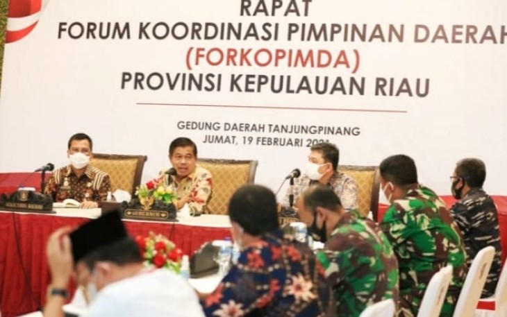 Gelar Rapat Forkopimda Pj Gubernur Kepri Minta Tahapan Akhir Pilkada 2020 Dipercepat 