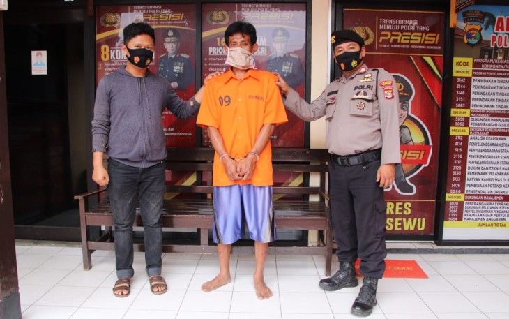 Terduga Pelaku Diamankan 