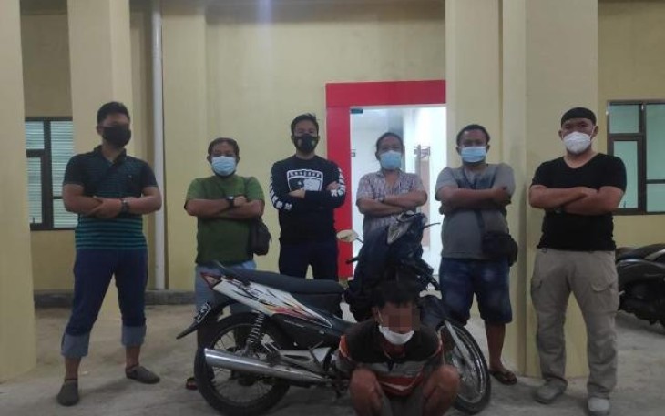 Terduga Pelaku Diamankan  