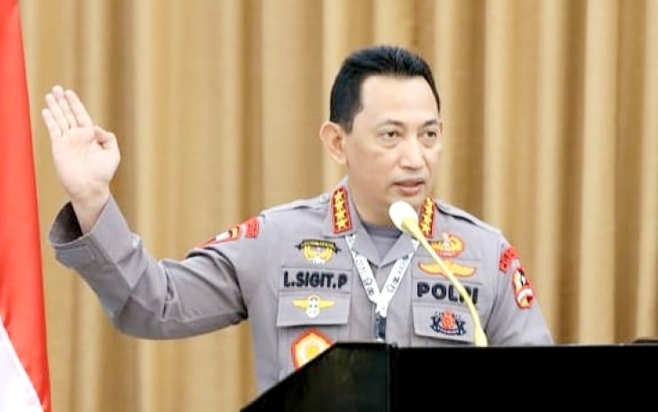 Kapolri Jenderal Pol Drs Listyo Sigit Prabowo MSi