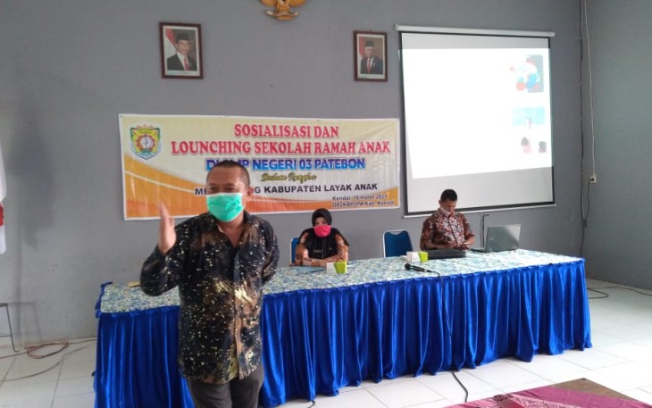 SMPN 3 Patebon Launcing Sekolah Ramah Anak