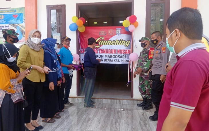 Pekon Margosari Launching Kampung Tangguh Nusantara