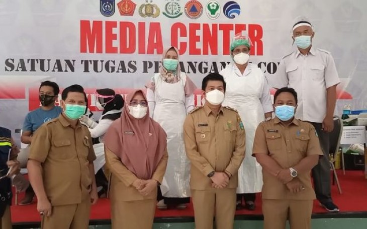 Wabup Pantau Proses Vaksinasi 