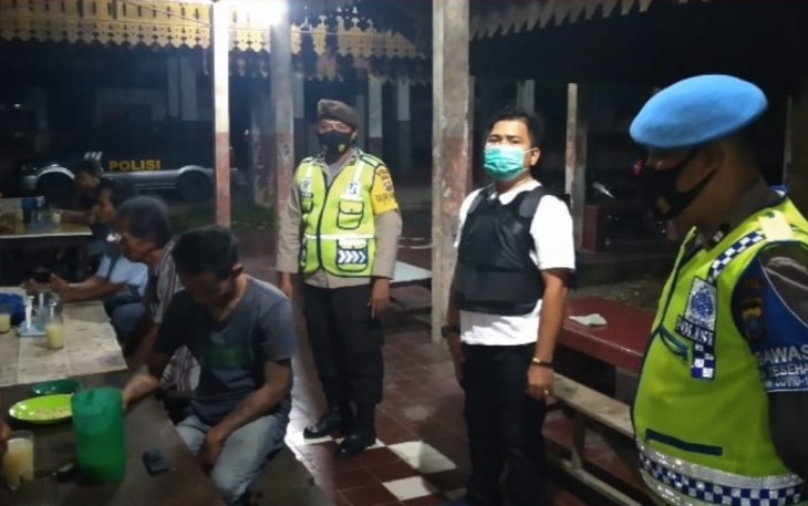 Giliran Jalan Desa Paya Bagas Menjadi Rute Patroli Rutin Polsek Tebing Tinggi