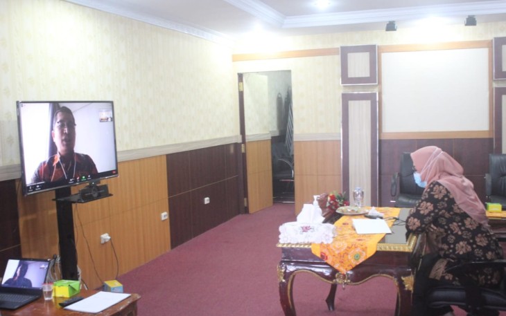 Sosialisasi Alokasi Belanja Pemerintah Untuk Produk UMKM Secara Virtual