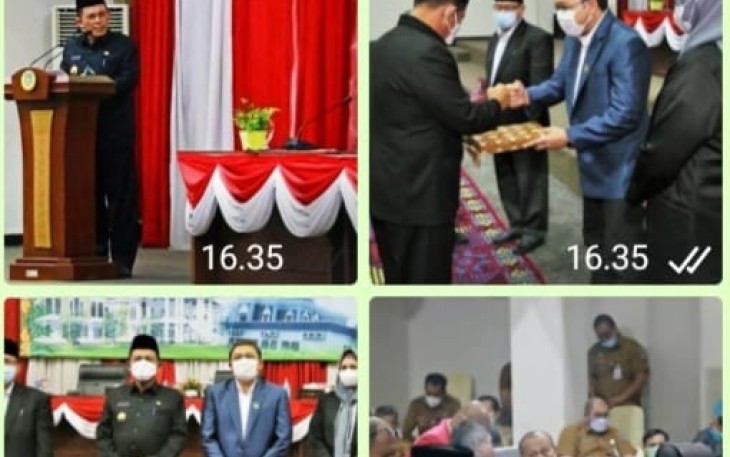 Gubernur Provinsi Kepri Ansar Ahmad Sampaikan LKPJ Tahun 2020 