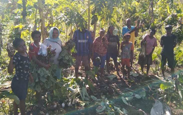 Susana Ibiah Wanita Tangguh Pejuang Pangan lokal di Kabupaten Maybrat