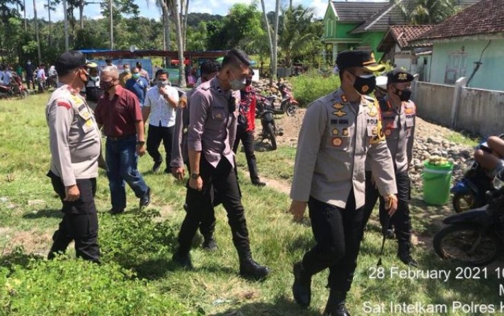 Empat Pejabat Utama Polda Bengkulu Kunjungi Kaur 