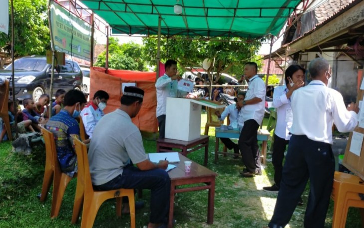 Ini Perolehan Suara Pilkades di Kecamatan Tetap