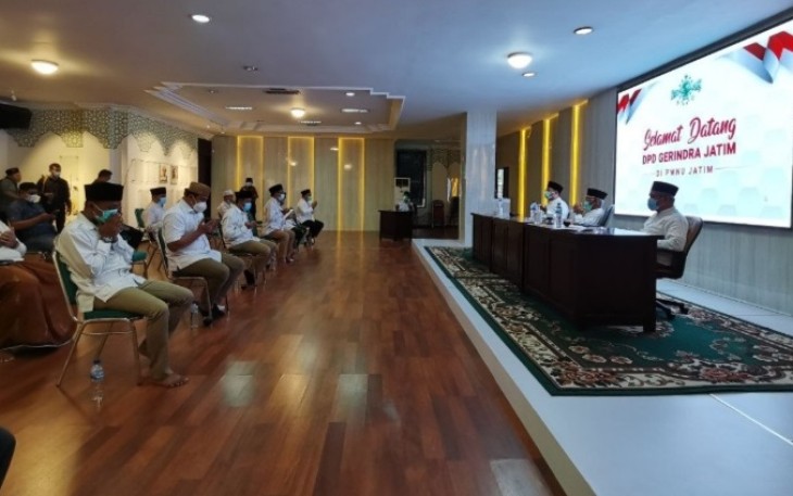Gerindra Sowan ke PWNU Jatim Cari Masukan Raperda Pengembangan Pesantren