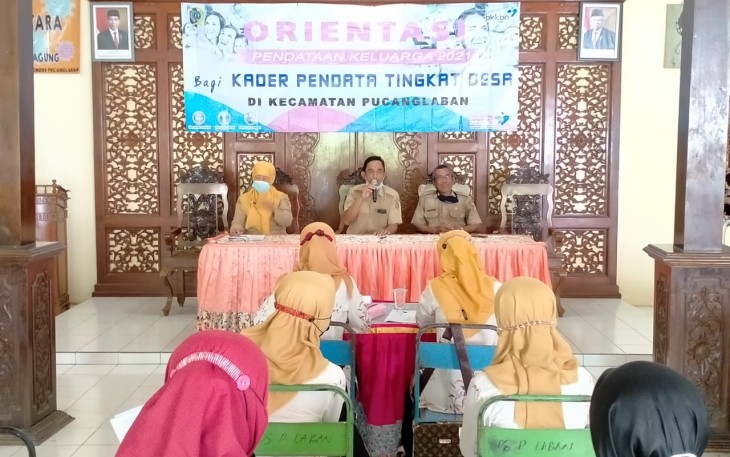 Dinas KB PP dan PA Tulungagung Gelar Orientasi Kader Pendataan Keluarga Tingkat Desa Tahun 2021 