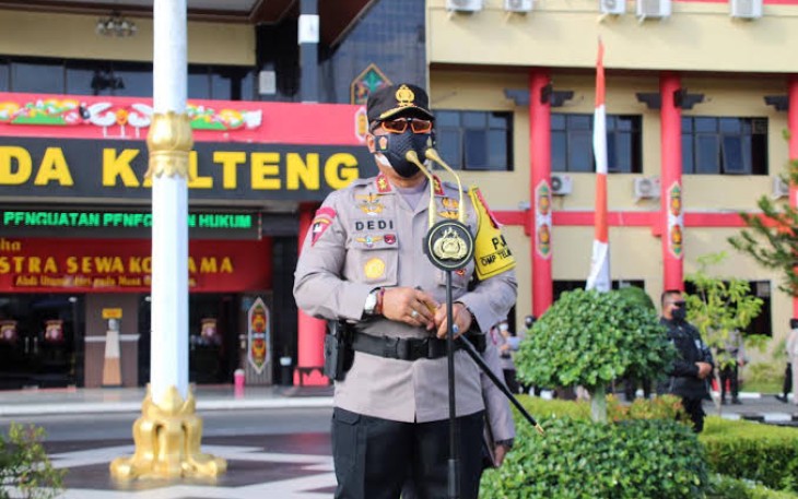 Kapolda Kalteng Irjen Pol Dr Dedi Prasetyo MHum MSi MM