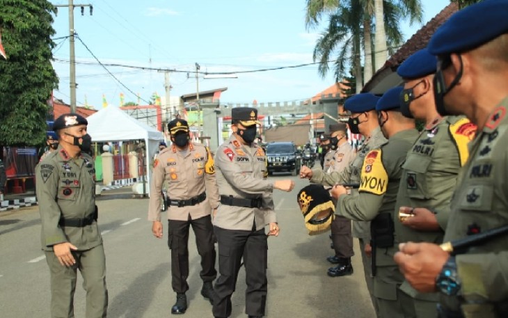 Kapolda Jabar Irjen Pol Drs Ahmad Dofiri Sambut 96 Personel Brimob yang BKO di Polda Papua