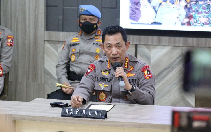 Kapolri Jenderal Polisi Drs Listyo Sigit Prabowo MSi