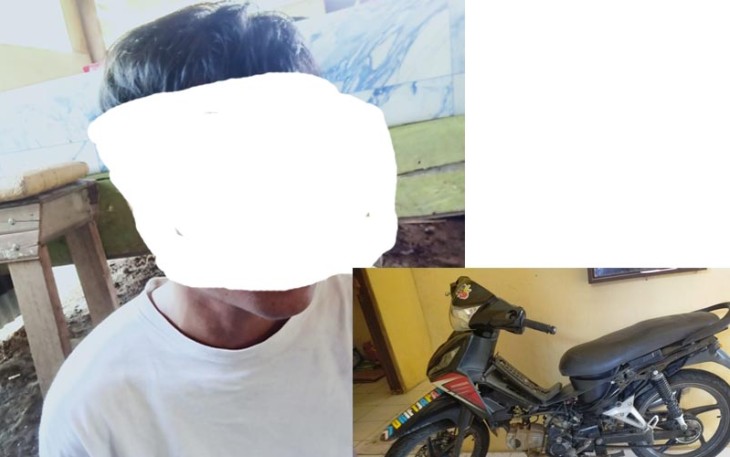 Terduga Pelaku dan Barang Bukti   