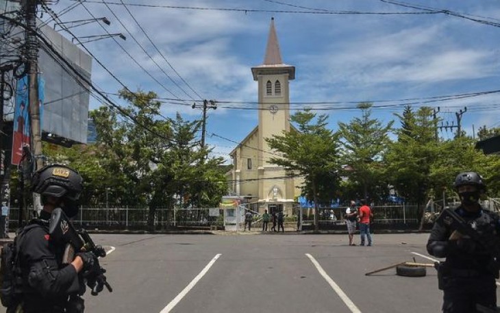 Tim Densus 88 Akan Olah TKP Lanjutan Bom Bunuh Diri Makassar