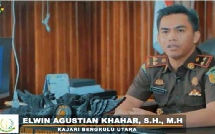 Kepala Kejaksaan Negeri Kabupaten Bengkulu Utara Elwin Agustian Khahar SH MH