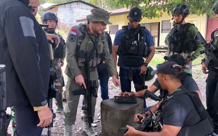 TNI-Polri terus merangsek di wilayah Beoga Kab Puncak,