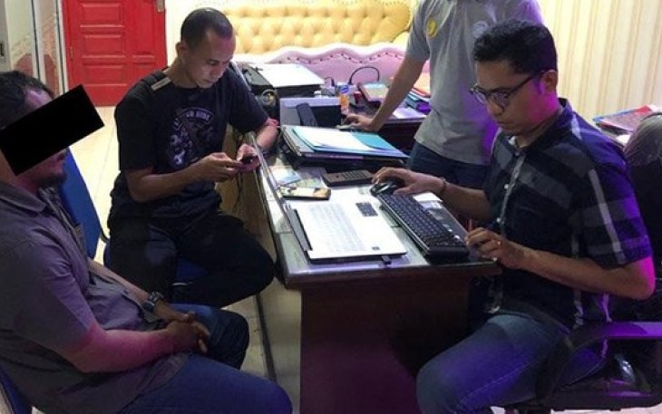 Terduga Pelaku Diamankan      