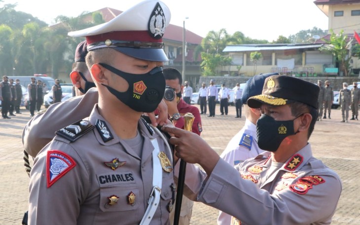 Tekan Penularan Covid-19 Polda Bengkulu Gelar Operasi Keselamatan Nala 2021