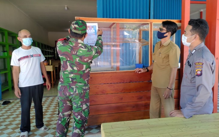 Satgas Tugas Tiga Pilar Kecamatan Boyan Tanjung Giat Penertiban PDMPK