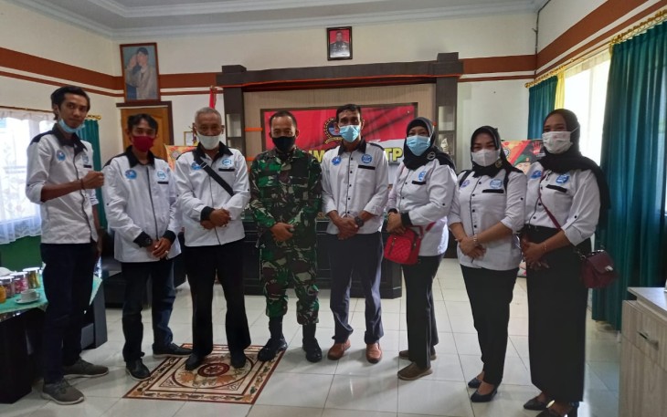 Dandim 1203/Ktp Terima Kunjungan Silaturahmi LAN Cabang Ketapang