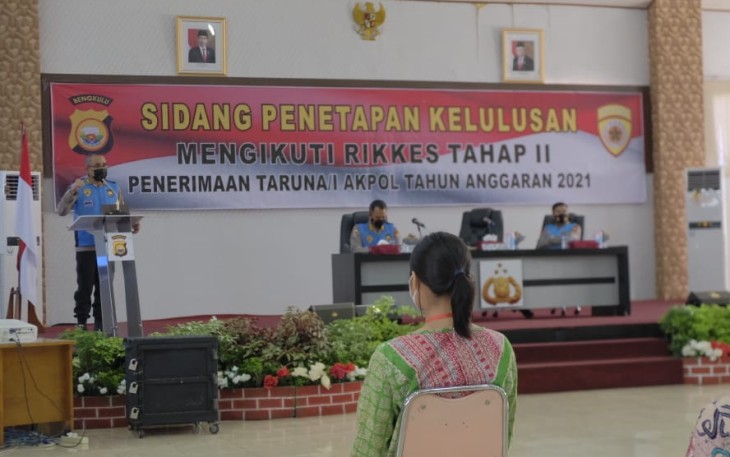 14 Casis Akpol Polda Bengkulu Lolos ke Tahap Rikkes II
