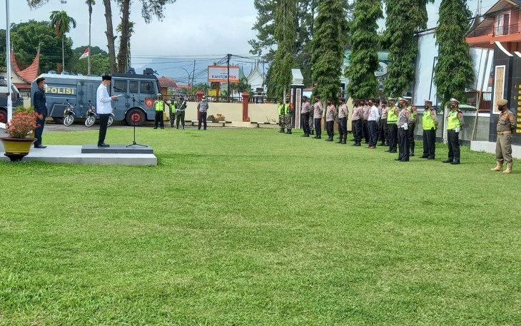 Wakil Bupati Pasaman Pimpin Gelar Pasukan Operasi Ketupat Singgalang 2021 